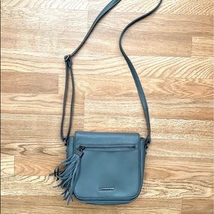 Grey crossbody bag